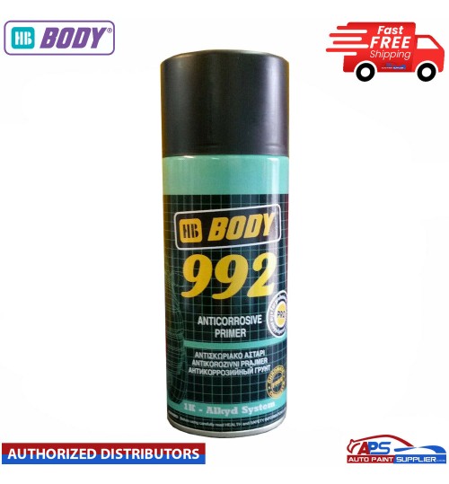 HB BODY 992 Anti corrosive, Anti rust primer (400ml) BLACK
